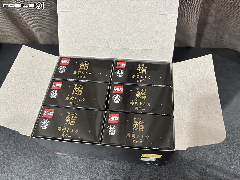 【趣味收藏開箱】Tomica 壽司車第二彈（壽司トミカ 其之二）六款一次收藏，把日本壽司變成可愛 Tomica 小車！