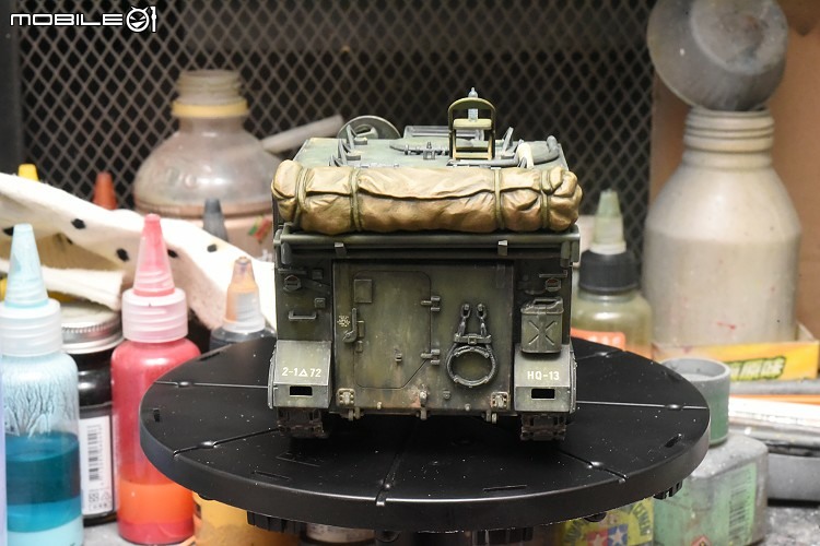 [模型製作記] M577 裝甲指揮車 1/35