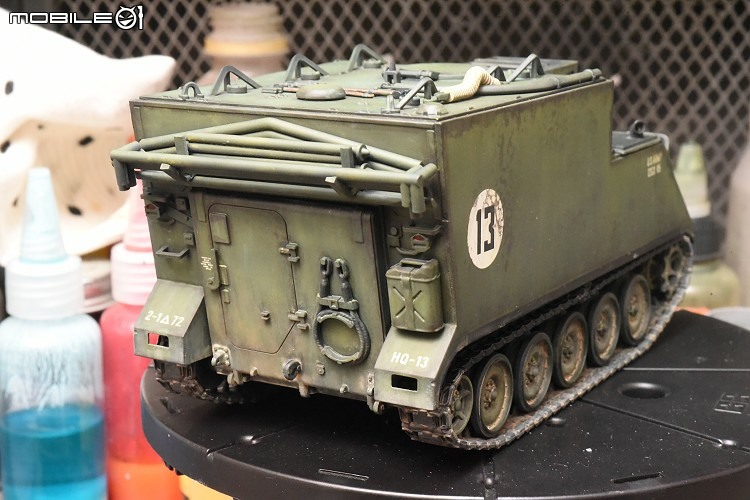 [模型製作記] M577 裝甲指揮車 1/35