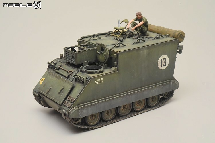 [模型製作記] M577 裝甲指揮車 1/35