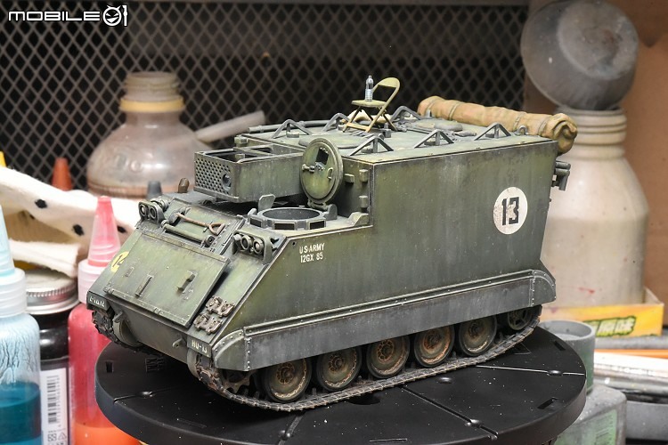 [模型製作記] M577 裝甲指揮車 1/35