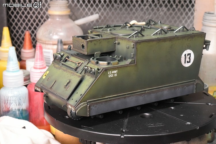 [模型製作記] M577 裝甲指揮車 1/35
