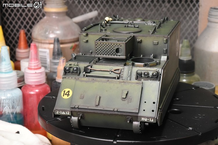 [模型製作記] M577 裝甲指揮車 1/35