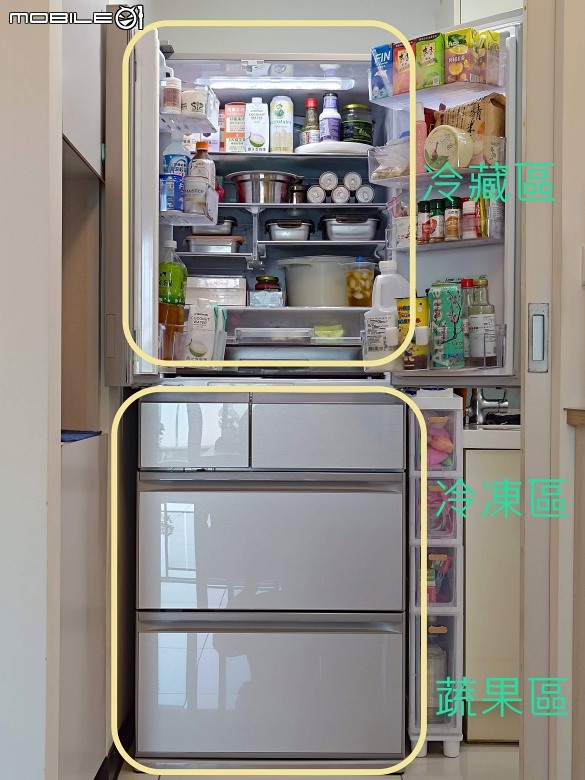 【體驗分享】三菱電機日製電冰箱 MR-WZ61K 真實心得篇