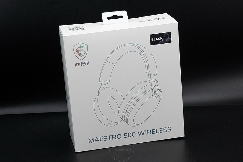 點我看大圖 告別電量焦慮!MSI MAESTRO 500 WIRELESS 無線電競耳機開箱:90 小時續航太狠,還有超低延遲與 6 麥降噪