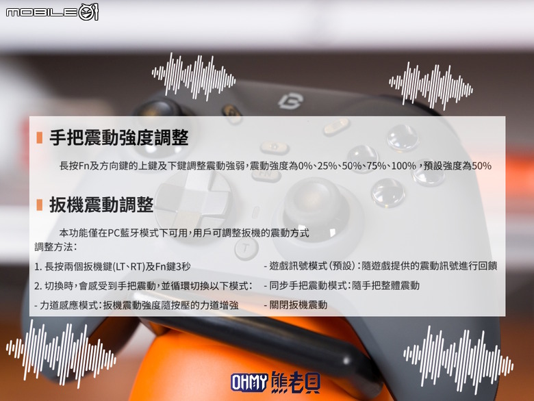 雙按鈕配置、多平台通用 Bteam Specter 沛影 無線遊戲手把