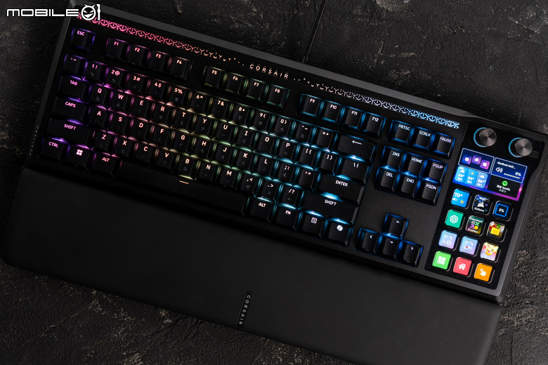 CORSAIR GALLEON 100 SD 鍵盤開箱體驗 整合 Stream Deck 設計提供寬廣自訂功能的強大創作工具