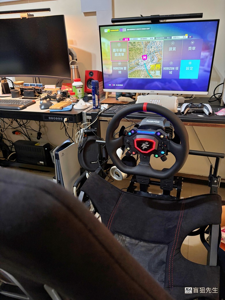 【盲狙先生傳123】FLASHFIRE 富雷迅 G103+FLASHSEAT LITE F910 | 在FORZA HORIZON 6 的東京街道中狂飆 直驅入門的利器❤️