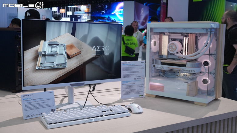 [COMPUTEX] 技嘉40週年INFINITY藍圖 (主機板、顯示卡、5K MINI LED、雕妹機、電競筆電)