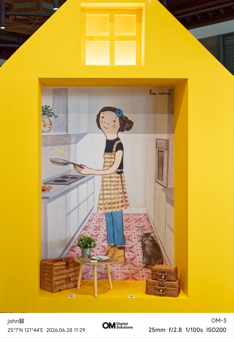 點我看大圖 115年基隆美術館(Eva Armisén 個展)&要塞司令部(洋食廚房)(OM-3、OM-5II、TG-7)