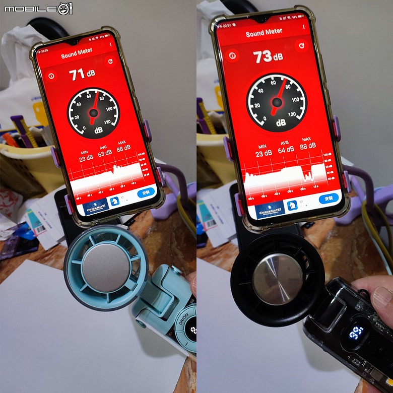 JF158透明摺疊制冷風扇(米覓同規mimax P3000)開箱測試