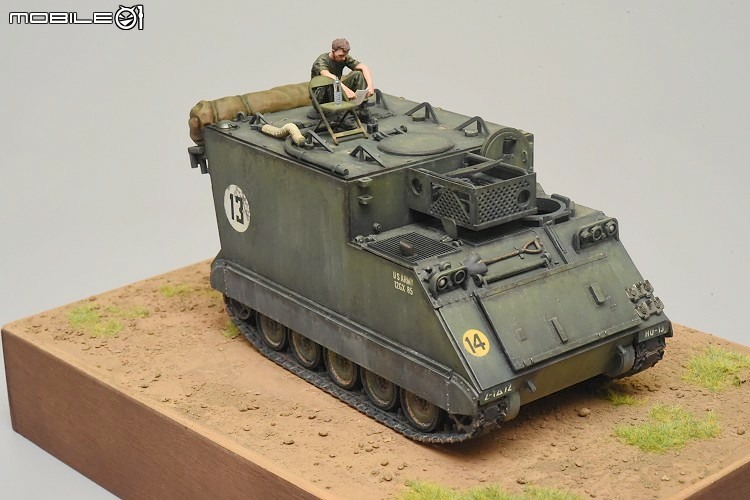 [模型製作記] M577 裝甲指揮車 1/35