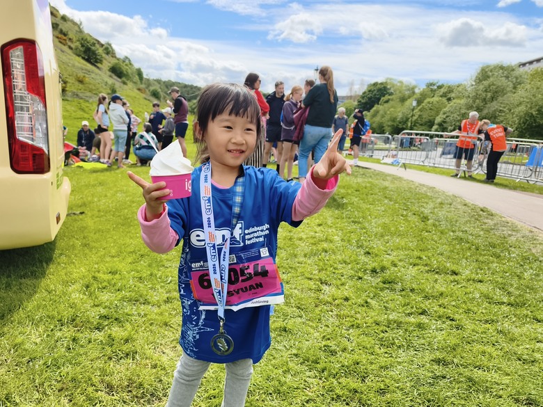 2026，英國長篇，小小孩跑旅，蘇格蘭愛丁堡馬拉松^_^