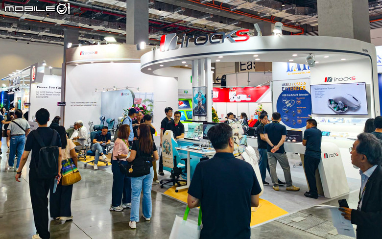 [COMPUTEX2026] 限量是殘酷的 IROCKS新品與 hololive聯名品上手玩