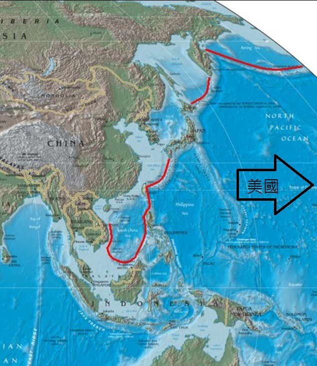 一張圖解釋中國大陸為什麼非得要統一台灣