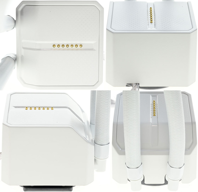 點我看大圖 JONSBO TX-360 ARGB 360mm白色一體式水冷散熱器開箱