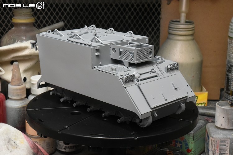 [模型製作記] M577 裝甲指揮車 1/35