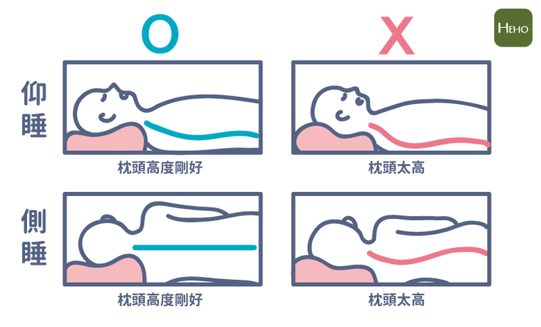 最近挑枕頭，發現高度、材質真的有差