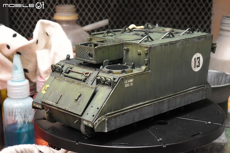 [模型製作記] M577 裝甲指揮車 1/35