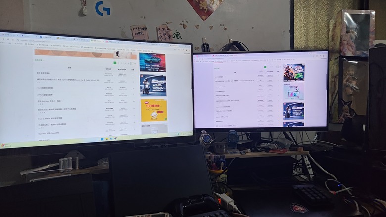 32吋和27吋螢幕比較測試