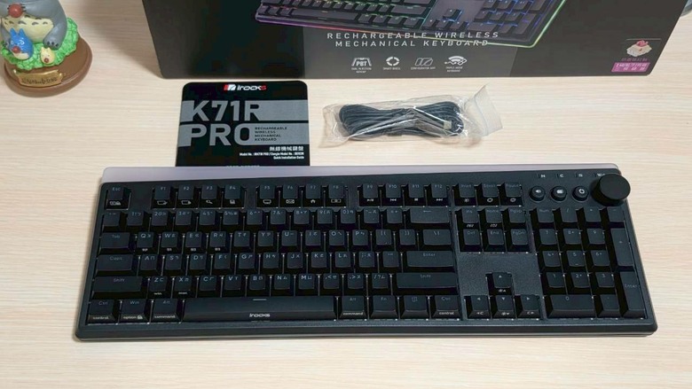 經典迸出新滋味 irocks k71R pro 黑色開箱 & 附k71m比較