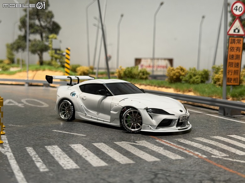 點我看大圖 【遙控模型】體驗極致奢華 Toyota GR Supra A90 Rocket Bunny/Pandem V2 - LSD Mono