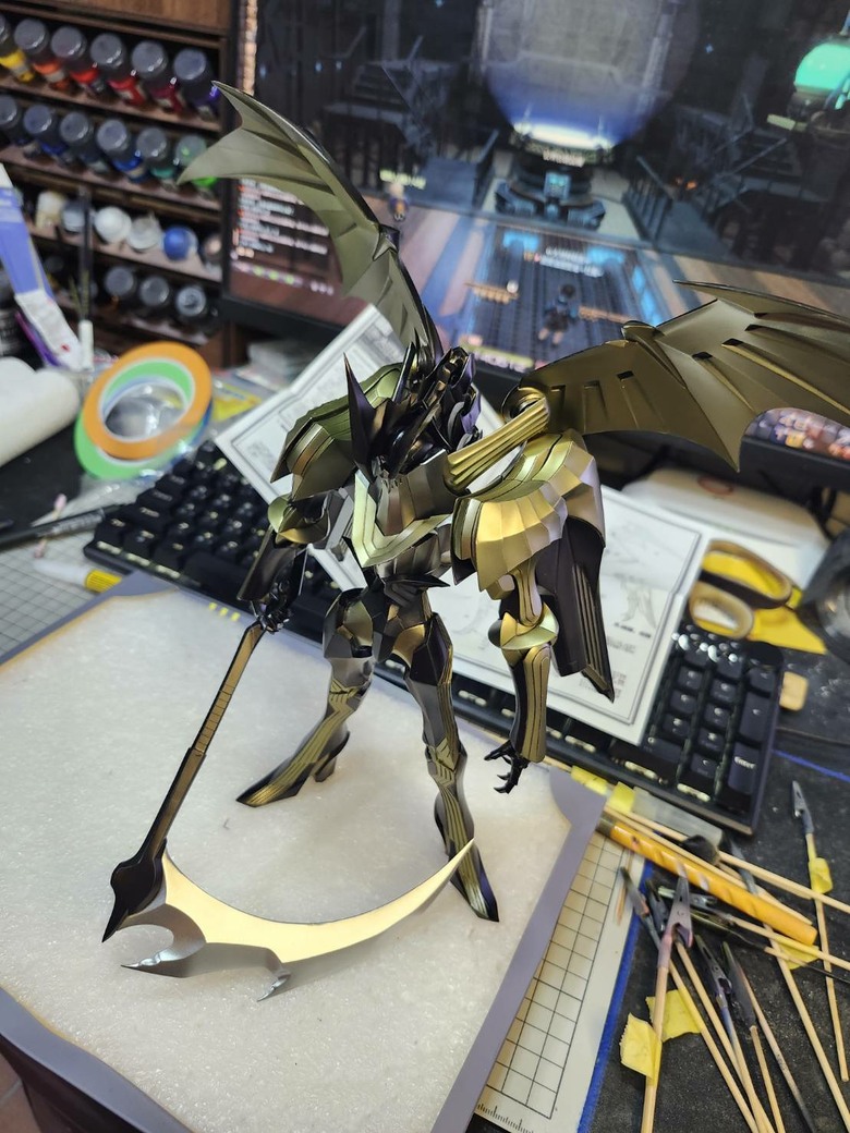 [超級機器人大戰] - 冥王黑天使(ディス・アストラナガン) GK