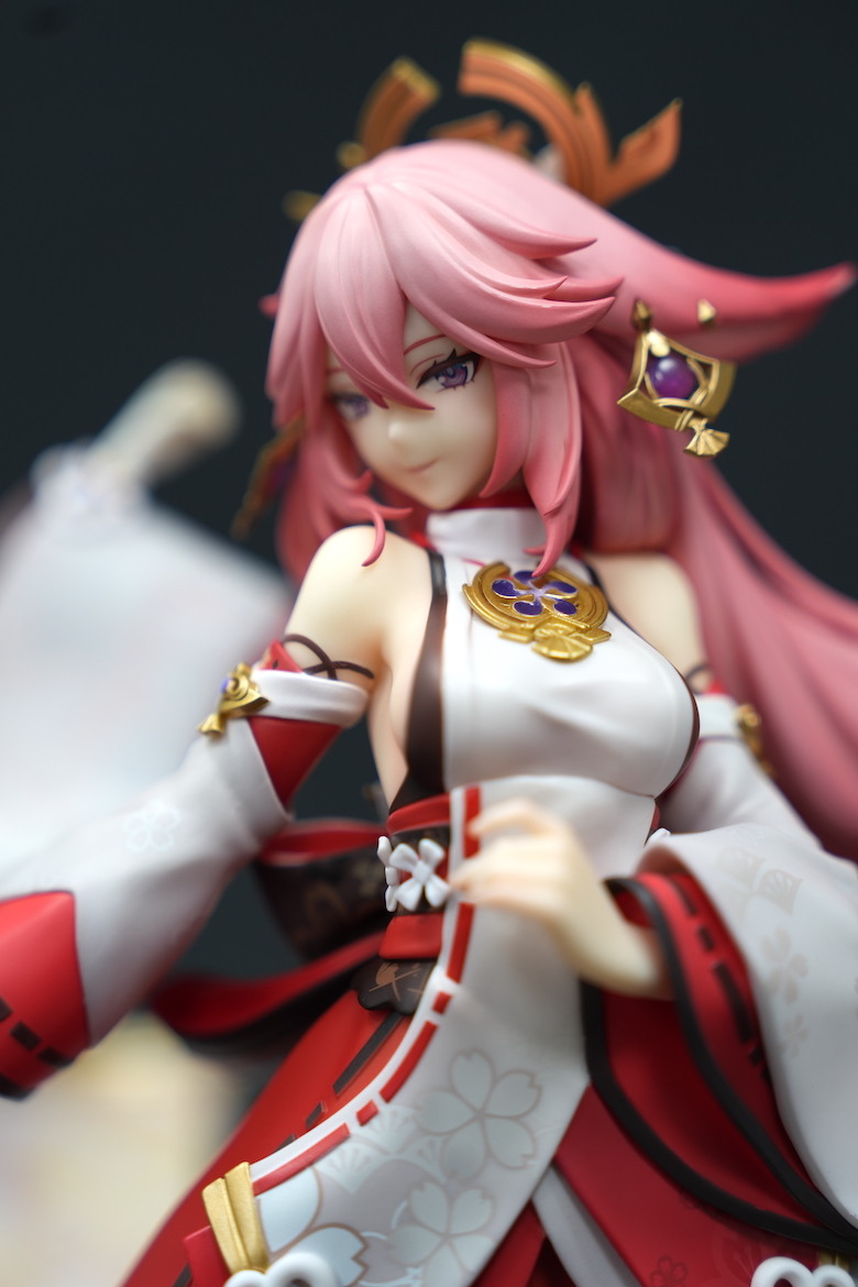 APEX 1/7《原神》八重神子 浮世笑百姿 Ver. 開箱! 原神人物模型誠意之作