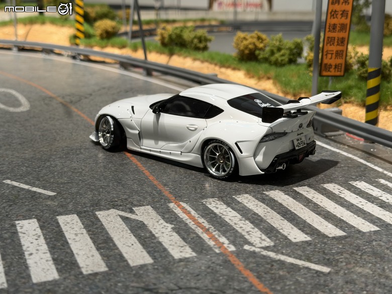 點我看大圖 【遙控模型】體驗極致奢華 Toyota GR Supra A90 Rocket Bunny/Pandem V2 - LSD Mono