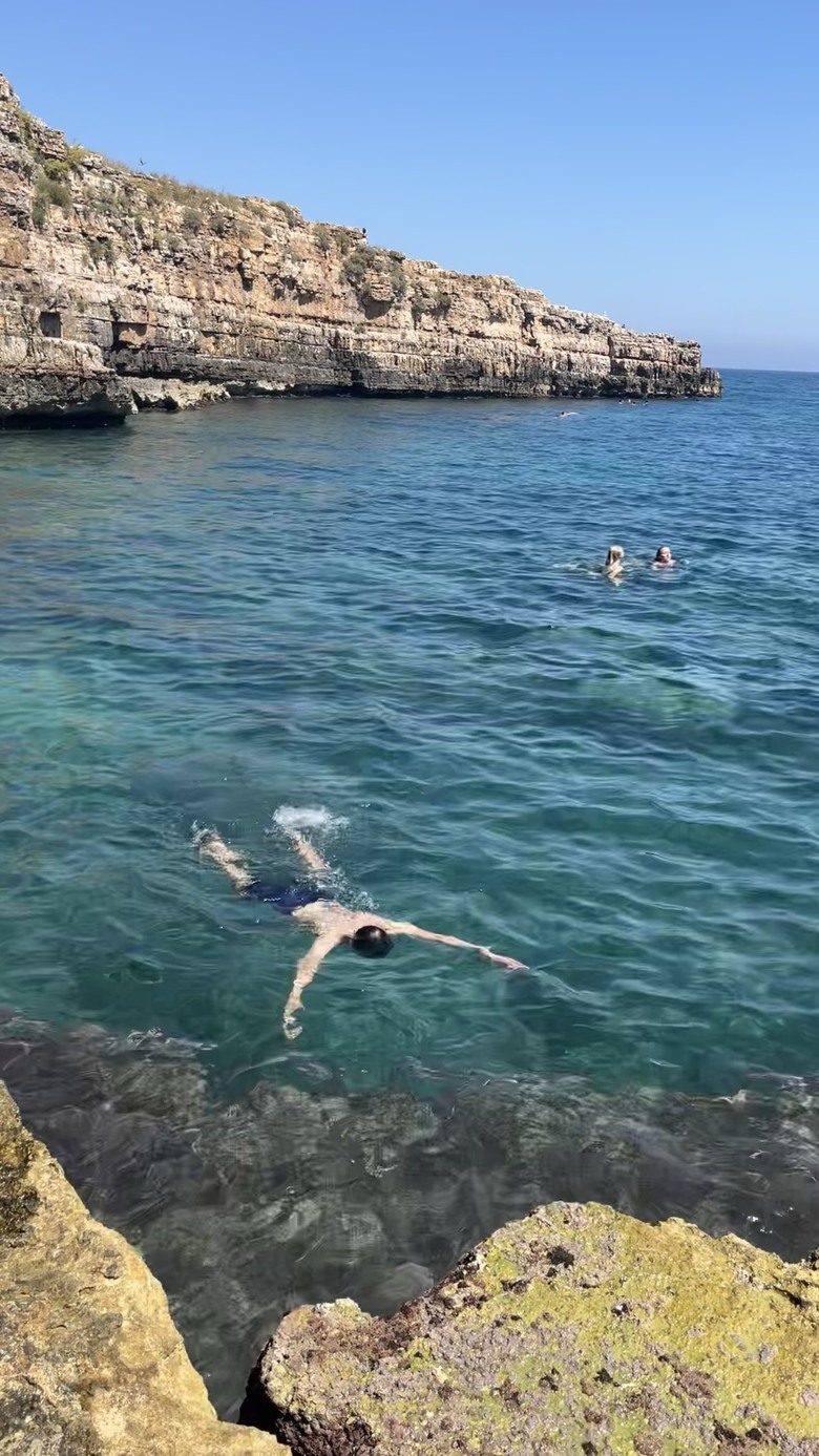 點我看大圖 意大利🇮🇹南部之旅第三天 - La spiaggia di Lama Monachile 拉馬莫納基萊海灘