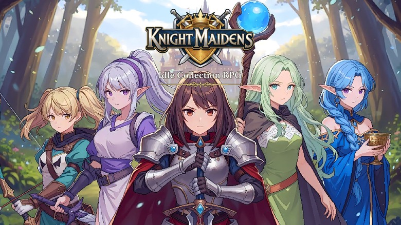 《少女騎士團：放置RPG》7月10日更新 韓國Q版可愛像素風格 52位動漫少女騎士等你收集 | 率領少女騎士團穿越無限時間輪迴 挑戰魔王與強大首領 組建五人隊伍 挑戰世界首領、時空迷宮、挑戰之塔