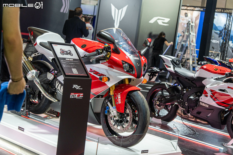 YAMAHA 70週年全機種登場，XSR155 公司重車展場售價：148,000元，限量55台另有3,000元精品抵用券！