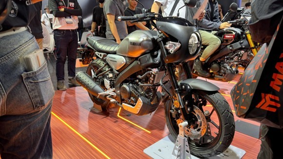 2026 台北重機展 颱風天過後衝 YAMAHA 搶看 XSR155，14.8萬展場價配年底交車真的太香！