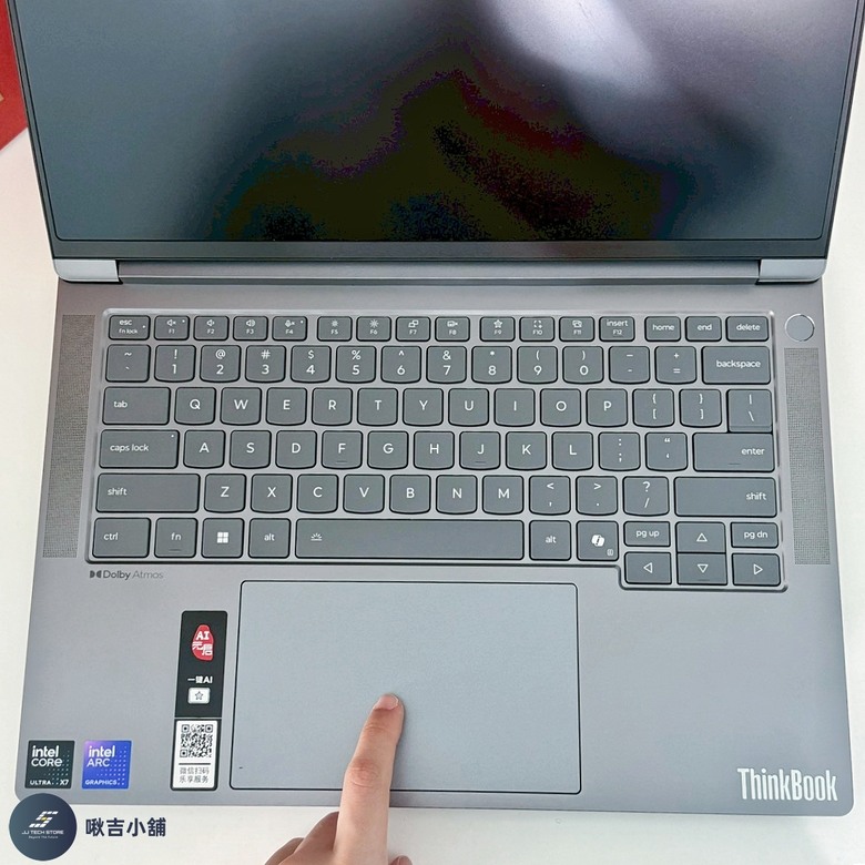 點我看大圖 開箱 Lenovo聯想 ThinkBook 14+ 酷睿AI元啟版輕薄筆電 💻 (全實拍+開箱影片)