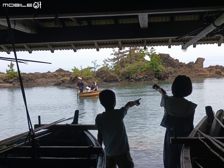 新潟@佐渡島親子旅遊|矢島盆舟,跟著千尋搭著盆舟進入宮崎駿動畫世界