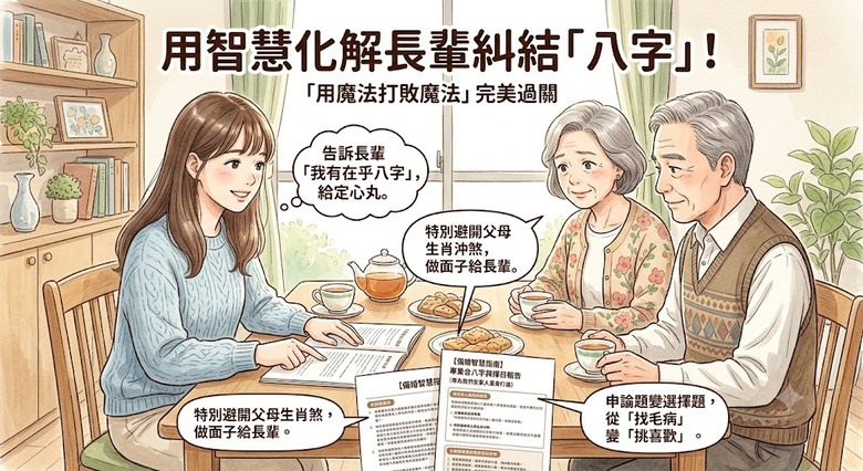 【備婚生存指南】備婚別再傻傻跟長輩吵「八字合不合」