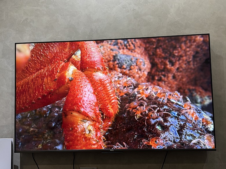 點我看大圖 開箱我的第二台BenQ S系列護眼Google TV(960)