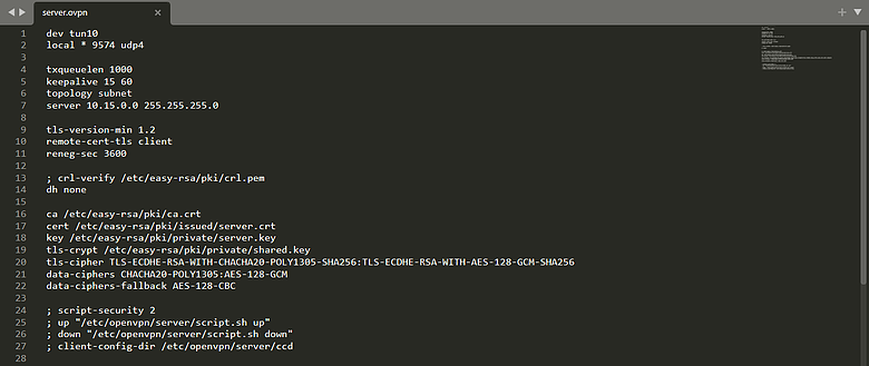 OpenWrt 建置 OpenVPN