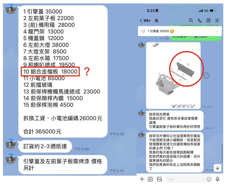 台中大里 知名保時捷維修 新發汽車 涉嫌詐欺消費者 把消費者當笨蛋耍