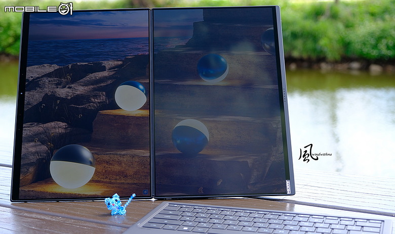 點我看大圖 ASUS ZenBook Duo摺疊雙螢幕搭載Intel X9 388H開箱深度解析