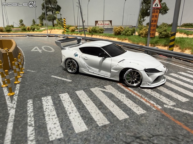 點我看大圖 【遙控模型】體驗極致奢華 Toyota GR Supra A90 Rocket Bunny/Pandem V2 - LSD Mono
