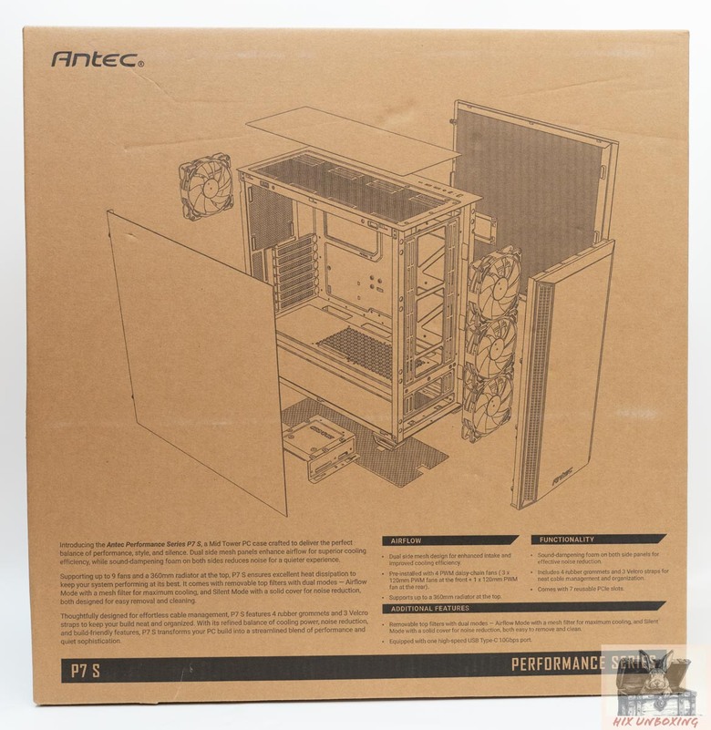 貓頭鷹的靜音拍檔 Antec P7 S 靜音機殼