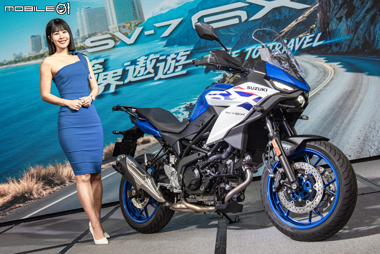 34.8萬衝擊中排量GT車型市場！SUZUKI SV7-GX5跨界遨遊上市發表！