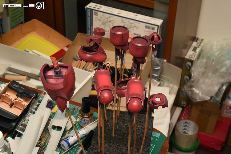 [模型製作記]MG 1/100 夏亞專用茲寇克 MSM-07S Z'Gok