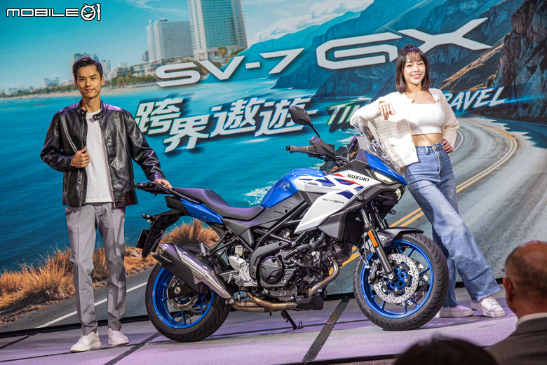34.8萬衝擊中排量GT車型市場！SUZUKI SV7-GX5跨界遨遊上市發表！