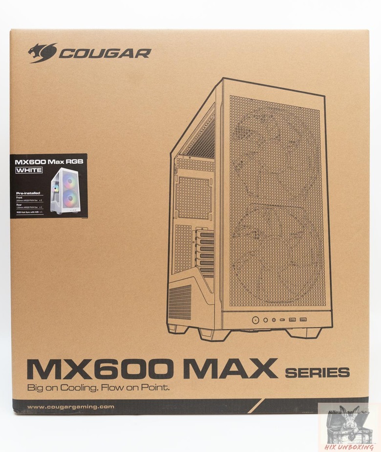 冷冽的雙颶風 COUGAR MX600 MAX機殼