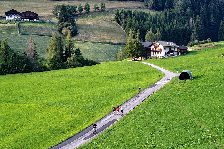點我看大圖 2024瑞士義大利山脈之旅之19、0827 Panorama di Santa Maddalena富內斯山谷