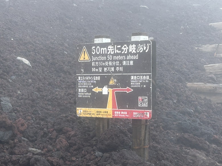 擱一擺雨中完登日本之顛-富士山
