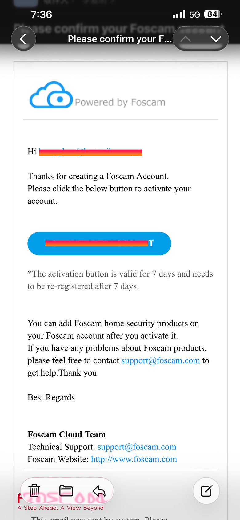 點我看大圖 【不專業開箱】快速開箱! Foscam C5M 開箱:500 萬畫素 3K 超清解析度,小巧便利、守護家人!