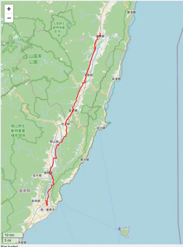 2026/06/09 - 06/10 跑步 - 台東火車站到瑞穗火車站 - 112.2 公里